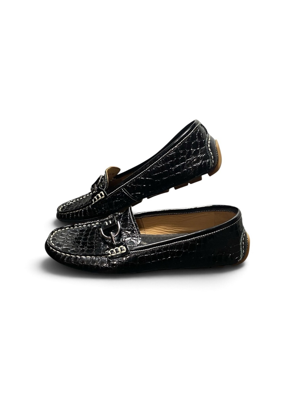 Donald Pliner Giovanna Women Driving-Style Slip-on Flats Shoes Sz-6B - Picture 2 of 6